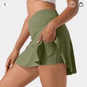 Everyday Cloudful Air Fabric Crossover 2-1 Tennis Skirt